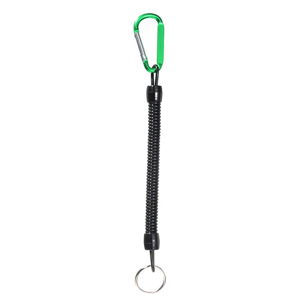 Retractable Fishing Lanyards Ropes Boating Kayak Lip Grips Tackle Safety Ropes Fishing Accessory 120cm