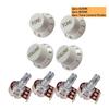 Guitar Potentiometer Volume Tone Control Knob 18mm Guitar Volume Tone Potentiometer 25K250K500K