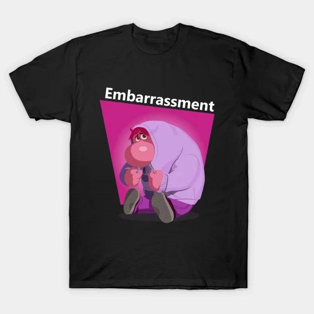EmbarrassUnisext Inside Out 2 TShirt Unisex S