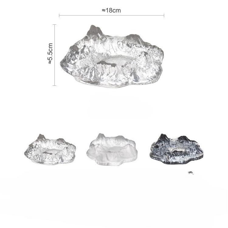 Cigar Creative Personalized Ashtray Office Bar Hotel Glacier Ashtray Luxury Home Furnishings