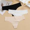 Women's Ice Silk Seamless Underwear, Women's Low Waist Thin Underwear
