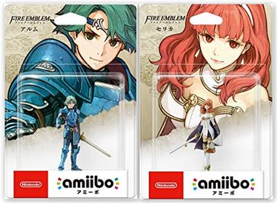 Amiibo Alm & Celica (Fire Emblem Series) 2-piece Set