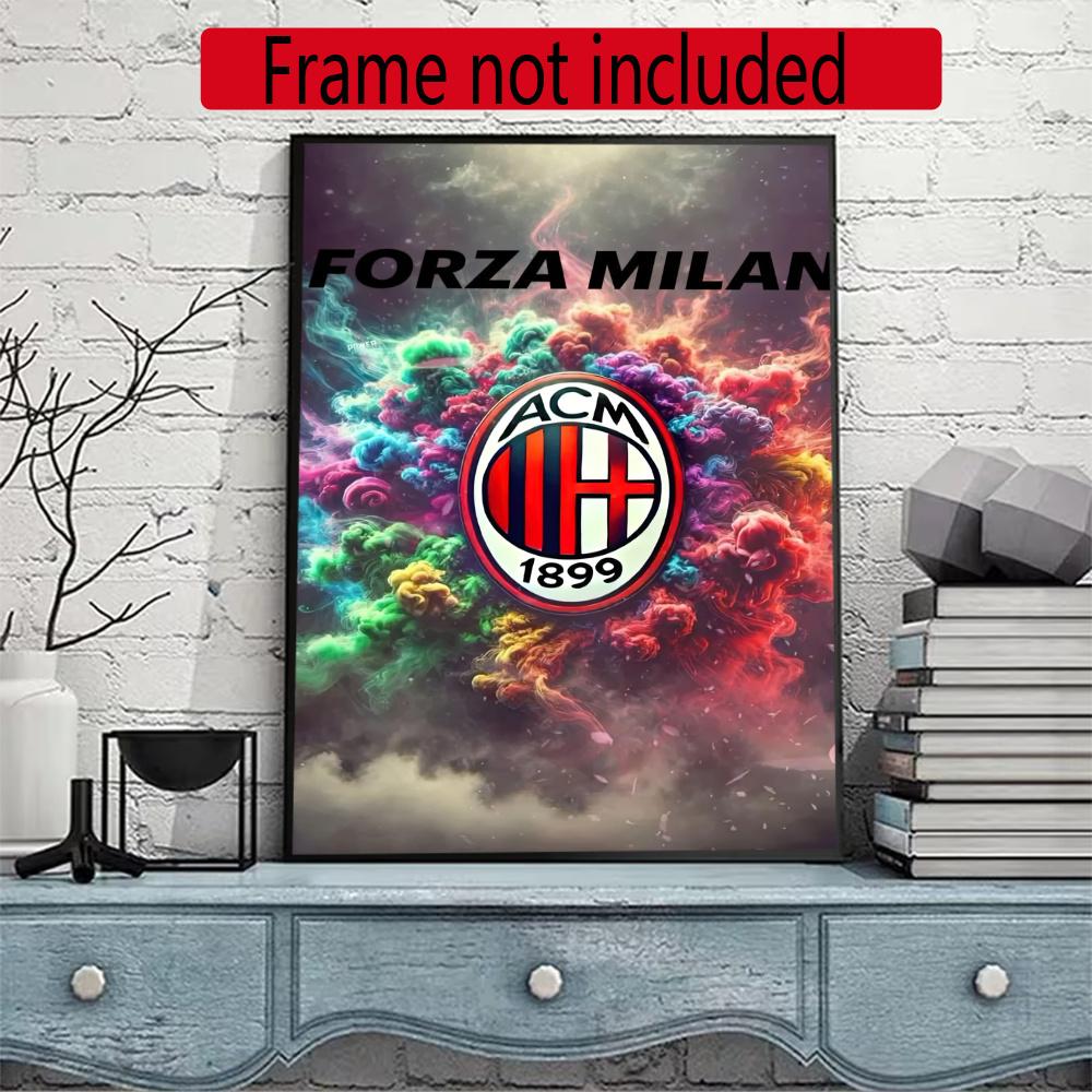 Ac Milan 5D Diy Diamond Paintings Mosaic Wall Round Diamond Art Painting Kits Embroidery Crystal Accessories Frameless