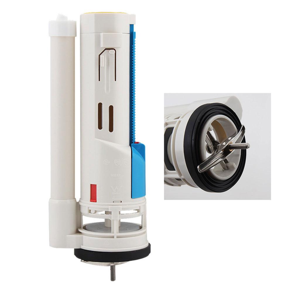 Toilettenablaufventil 21cm 27cm Ablaufventil Toilettenablaufventil Toilettenspülkasten Spülzubehör Mit Befestigungslochgröße von 6,4-7,2 cm