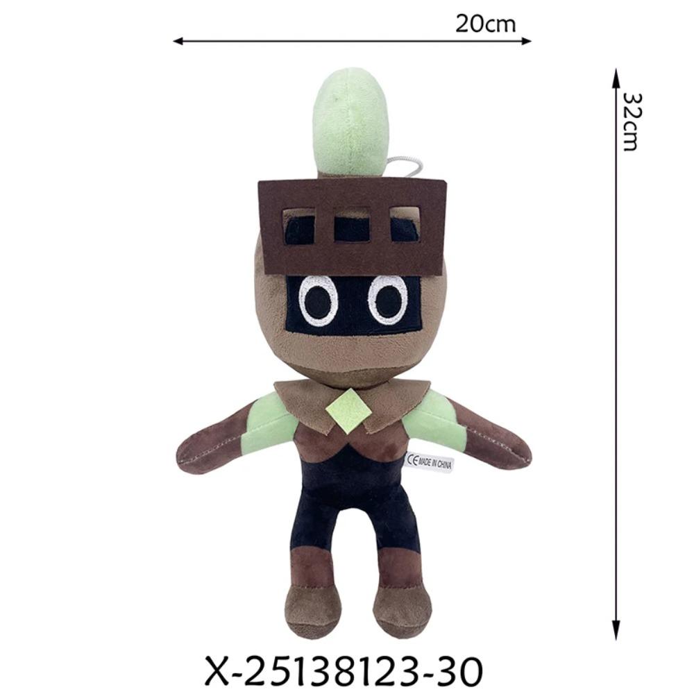Cute Dandi Animation Home Decor Green Meow Pp Cotton Stuffed Children Friends Game Lovers Perfect Gifts Home Ornament Collection