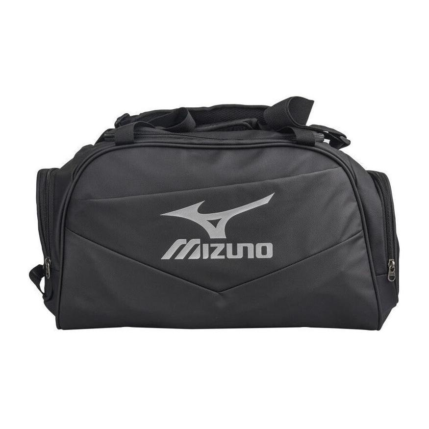 New Mizuno Fabric Handbag, Shoulder Bag, Crossbody Bag, Gym Bag Men's Black 33CY14Z109