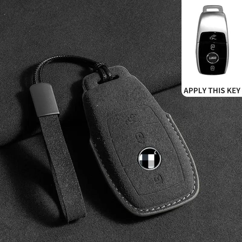 Car Remote Key Case Cover Shell for Mercedes Benz A C E S G Class GLC CLE CLA W177 W205 W213 W222 X167 AMG Accessories
