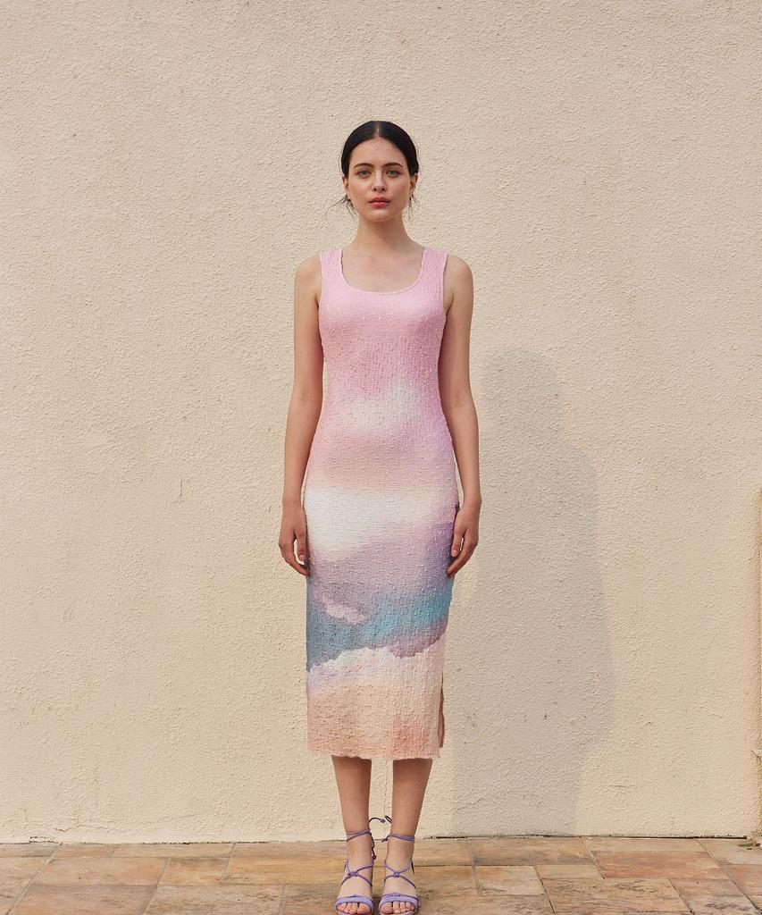 PADO SEOUL Long Slim Dress