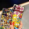 Case for Samsung Galaxy A72 A73 A24 A34 A12 A13 A54 A71 A23 A14 A15 A17 A51 A52 A16 Phone Cover The S-simpsons
