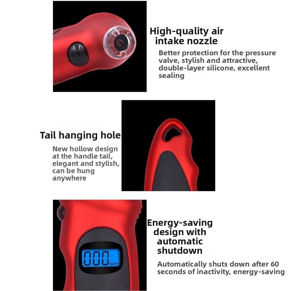 High Precision Car Tire Air Pressure Tester Electronic Tire Manometer Motor Bike Tires