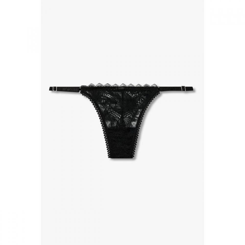 Emporio Armani Women Floral Lace Strap Thong 0826110503 S(90)