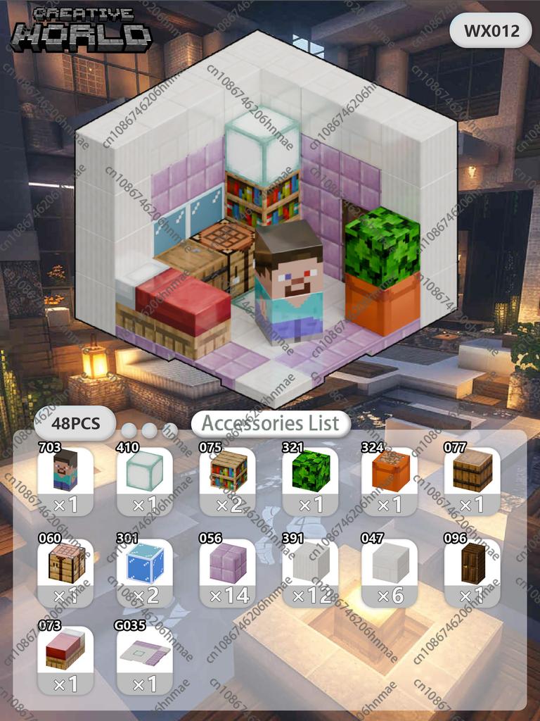 Magnetic Building Blocks Mine World Magnet Cube Set for Boy Girl Kid Age 3+ DIY Pixel Style Model Base Plate STEM Toy Baseplate