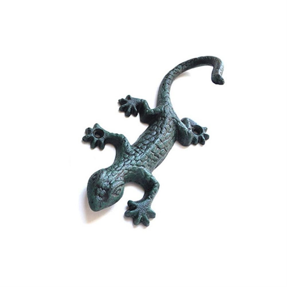 Iron Lizard Rack Towel Hook Hanger Coat Hat Hook Home Decoration Flexible Hanger