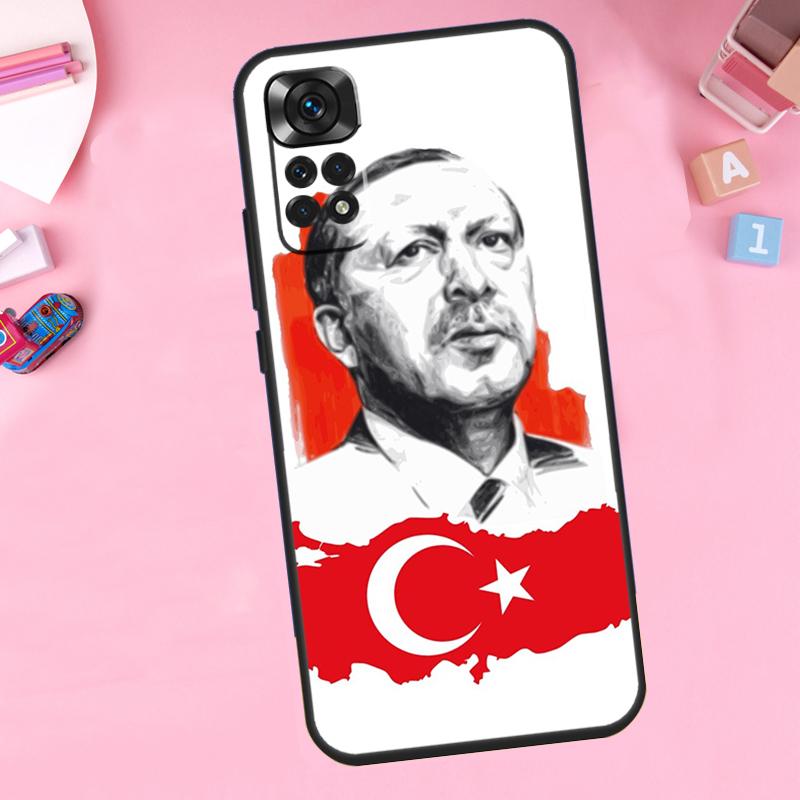 Turkey Recep Tayyip Erdogan For Xiaomi Redmi Note 13 14 9 10 11 12 15 Pro Plus Phone Case For Redmi 15 C 14C 10C 12C 13C