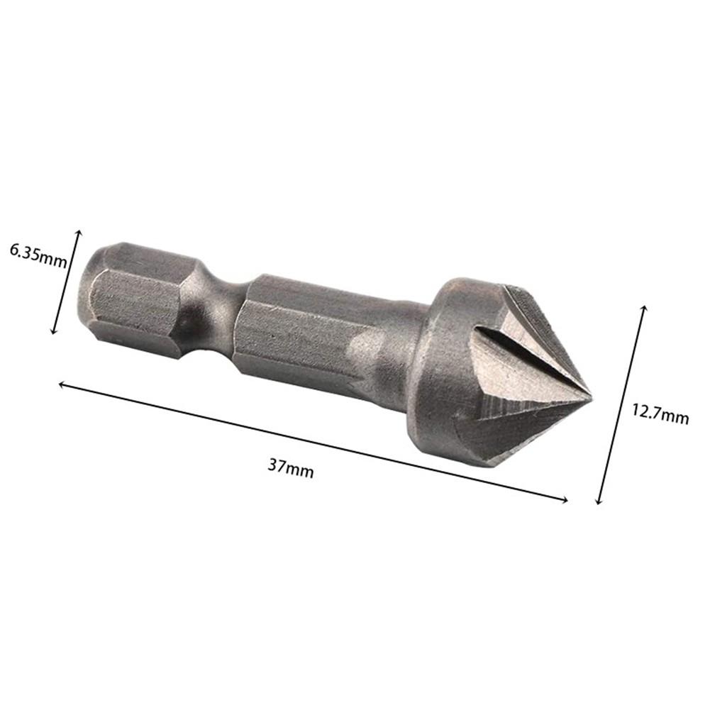 Chamfering Tool with Hex Handle for Countersinking Applications