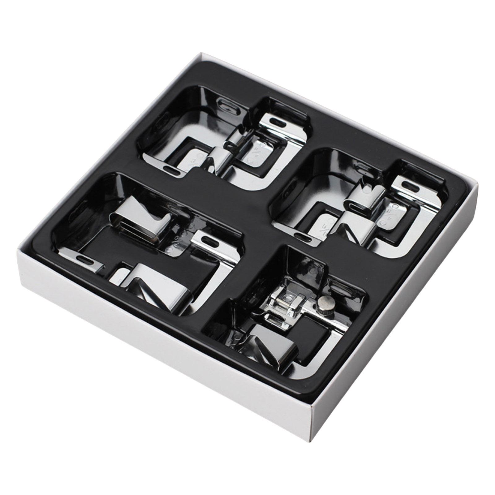 

7Pcs Adjustable Wide Rolled Hem Presser Foot Set 7 Size Hemmer Foot Sewing Machine Presser Foot Hemming Presser Feet 1