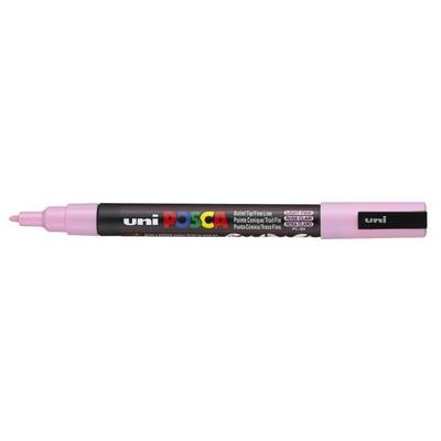Posca Světle růžový popisovač s tenkým kuličkovým hrotem
