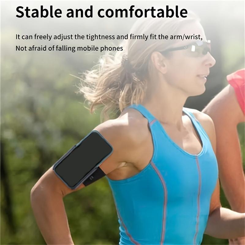 Detachable Women Men Outdoor Sport Armband Cell Phone Holder Adjustable Rotatable Wrist Holder