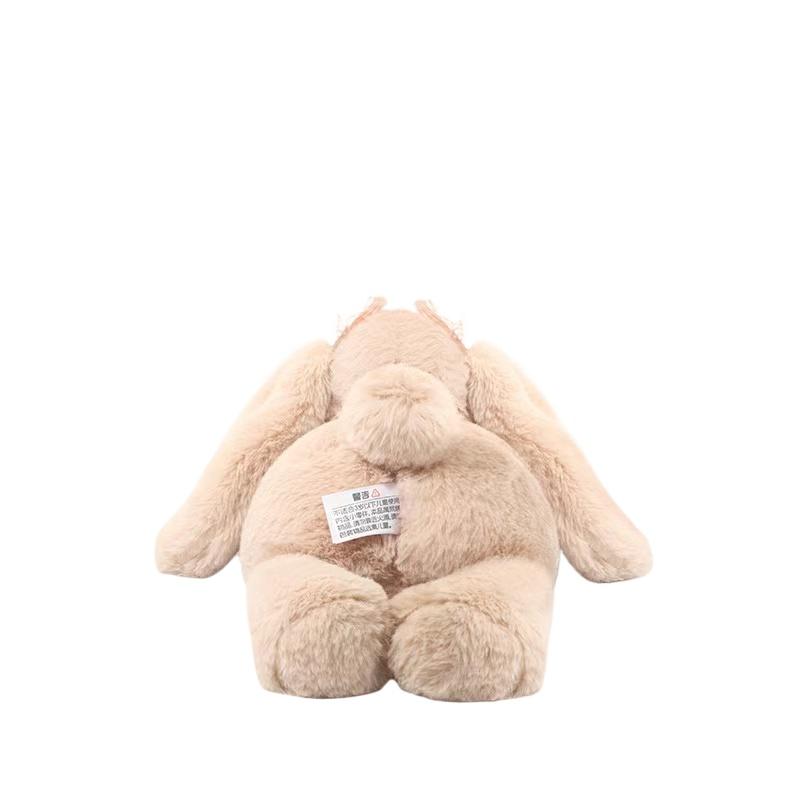 Simulated Shy Rabbit Doll Stuffed Plush Toy Cartoon Anime Cute Pillow Pillow Pillow Children's Birthday Gift Fun Doll