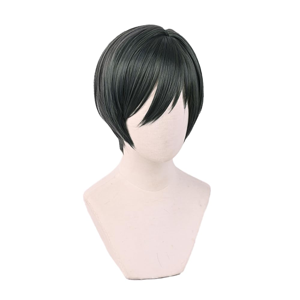 SUNXXCOS Blue Lock Cosplay Wig, Costume Accessory, Festival Wig (Ito Shi Rin)