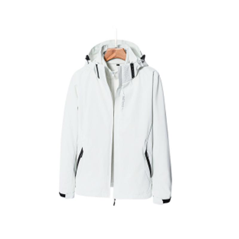 

Men s Winter Jacket, Thickened Velvet, Outdoor Waterproof Three-in-one Detachable Two-piece Breathable Mountaineering Jacket 3XL