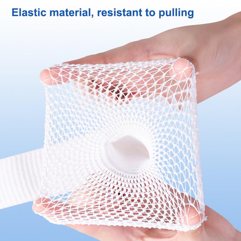 Net Tubular Bandage Elastic Mesh Wound Dressing Tubing Gauze Breathable Comfortable Bandage For Wrist Elbow Knee Head
