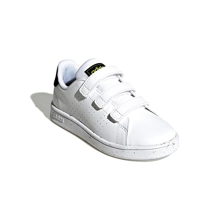 (PS) adidas Advantage Lifestyle Court Hook-and-Loop Shoes 'Cloud White Black' Kids' GW6496