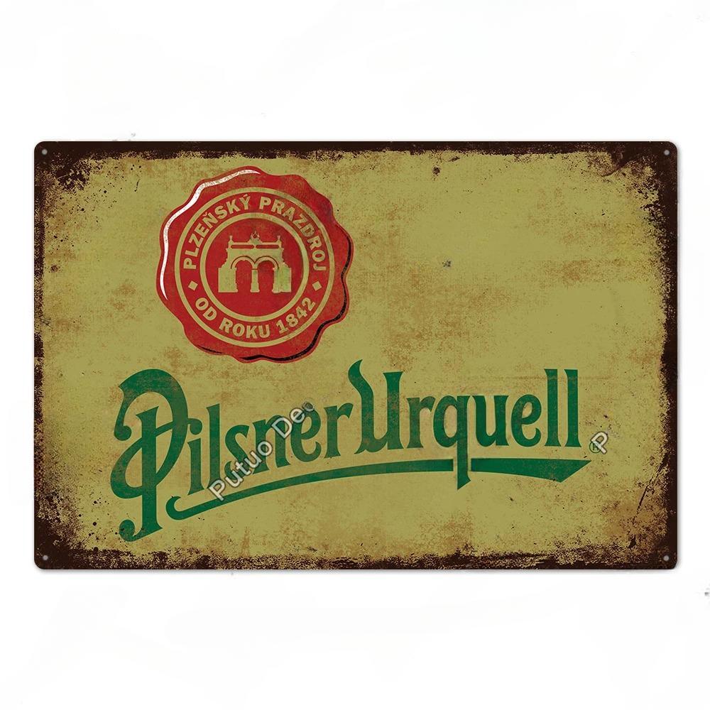 Vintage Germany Beer Brand Posters Decor Metal Signs Plaque Metal Vintage Tin Sign Poster for Pub Man Bar