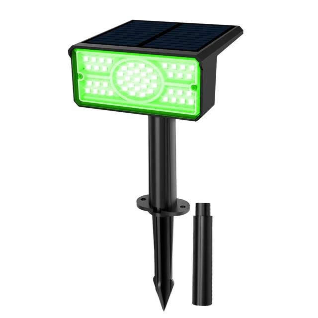 1pc 6000K/3000K/Green/Blue Solar Garden Light Outdoor Solar Spotlight IP65 Waterproof Solar Wall Light Solar Lamp
