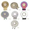 Zinc Alloy Golf Cap Holder Golf Training Aids Accessory for Golf Bag Magnetic Golf Ball Marker Holder Clip Golf Hat Clip