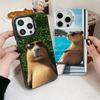 Animal Capybara Cute Soft Phone Case for iPhone 15 16 17 Pro Max 17Air 16E 14 Plus 13 12 Mini Shockproof Cover Back Shell