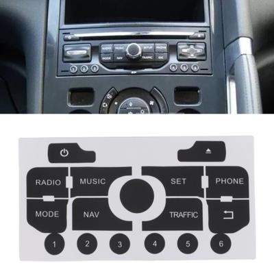 Sada samolepek pro opravu tlačítek na vašem pro 308 pro 3008 Nav Radio