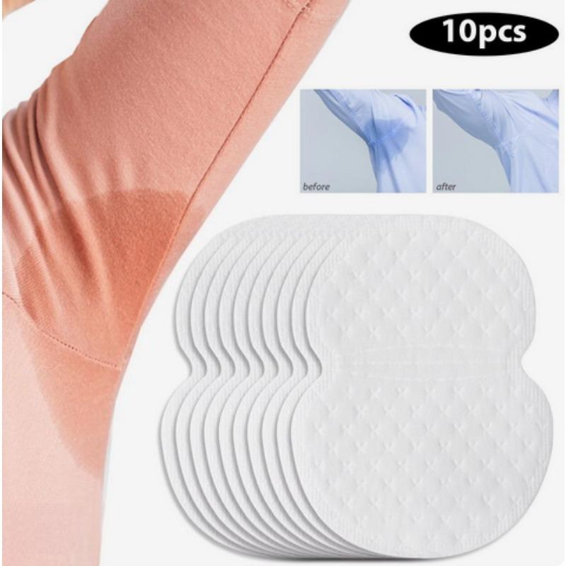 30/50/100pcs Summer Sweat Pads Deodorants Underarm Anti Perspiration Sweat Pads Disposable Armpit Absorb Useful Shield Pads