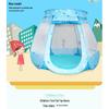 Children's Six-Sided Indoor Tent with Ocean Ball Pit