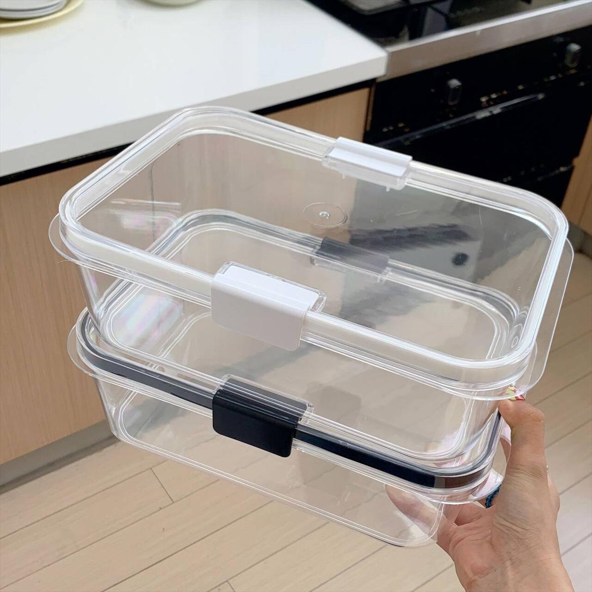 

Household Multifunctional Food Grade Sealed Crisper Large Capacity Fruit, Vegetable and Meat Storage Box
