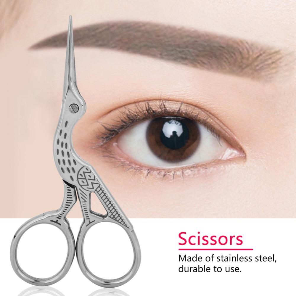 Curved Design Crane Shape Scissors Stainless Steel Sewing Scissors Embroidery Scissors For Sewing