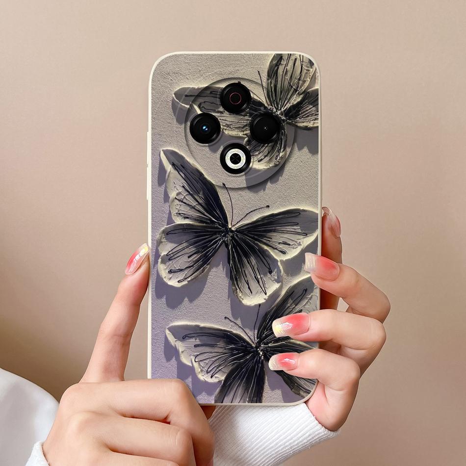 Various Style Cover For Tecno Spark 30 Pro 30C Phone Case For Tecno Spark30 30 C 4G 5G Soft Liquid Silicone Anti Drop Back Cover
