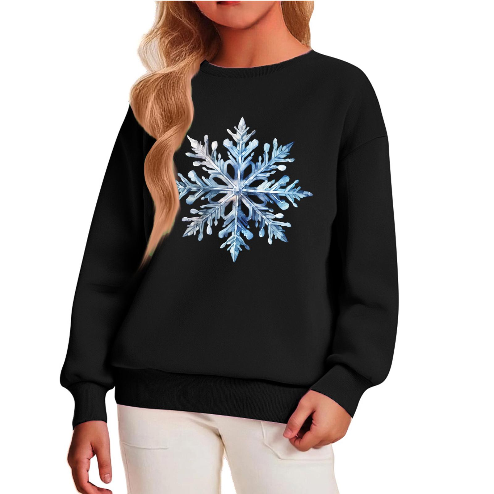 

Детский повседневный пуловер с круглым вырезом и принтом, с длинными рукавами и капюшоном 110 чёрный