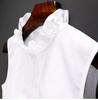 Women's Korean Style Sleeveless Stand Collar Cotton Shirt - Versatile Base Layer for Autumn/Winter, Ideal with Suits & Sweaters.