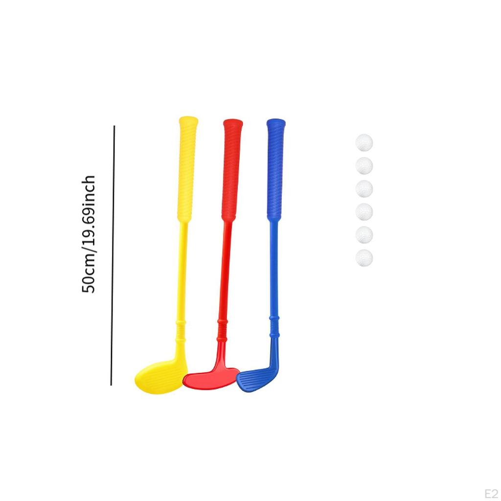 Play Set Sport Training Education Toy Garden Game with And Club for 6 7 8 9 -year -old Children