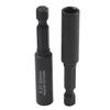 2/5pcs Screwdriver Bit Holder 1/4In Hex Shank Extension Rod Screwdriver Magnetic Transfer Extension Rod 60mm Drill Bits Adapter