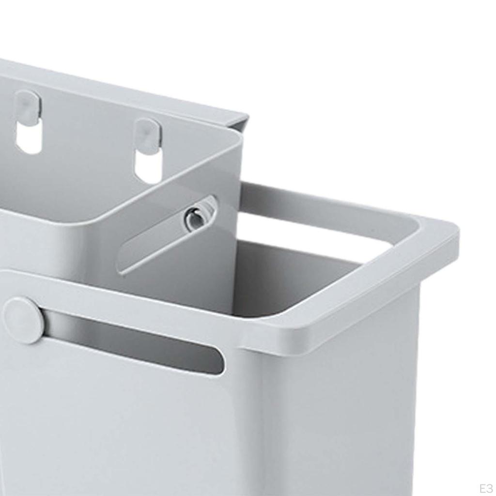 Hanging Kitchen Trash Can Compost Bucket Extendable Stylish Bin Recycling Food Waste Space