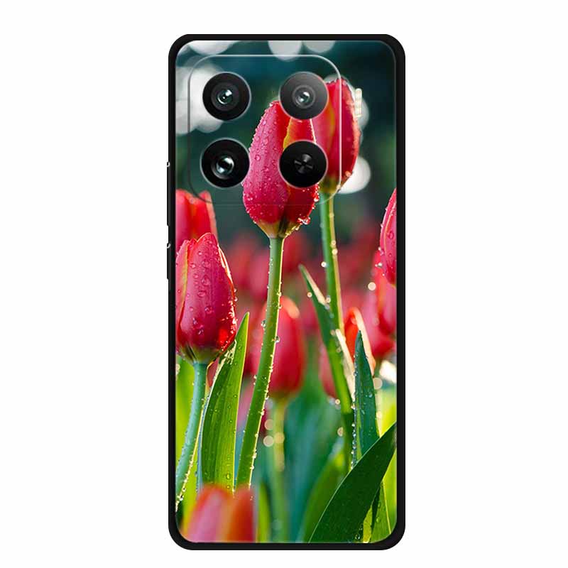 Handyhülle Für Xiaomi 15 S Pro Rückseite Hülle Stoßfest Schwarz Silikon Weich Coque Für Xiaomi 15 15s Pro Hülle 15Pro Funda Schale