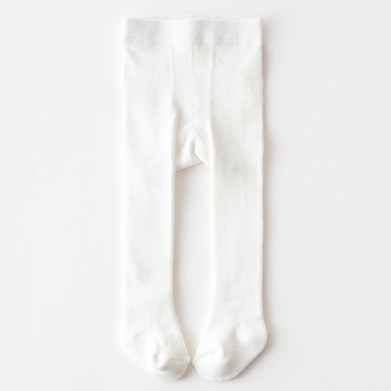 Cozy Winter Red Baby Tights for First Birthday - Warm Footed Pants for Toddlers