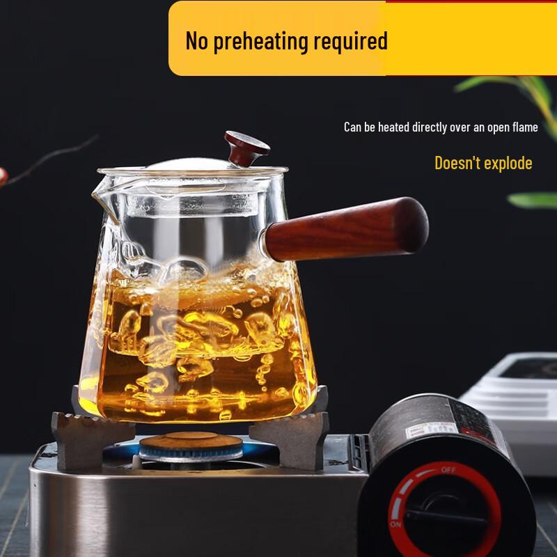 Borosilicate Glass Dual-Use Teapot