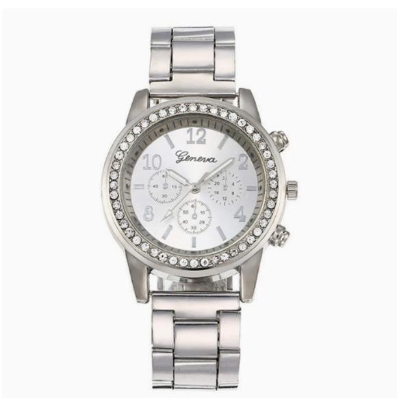 

New Personalized Casual Diamond-Encrusted Two-Eye Alloy Steel Belt Women S Quartz Watch Women S Watch Bulk price