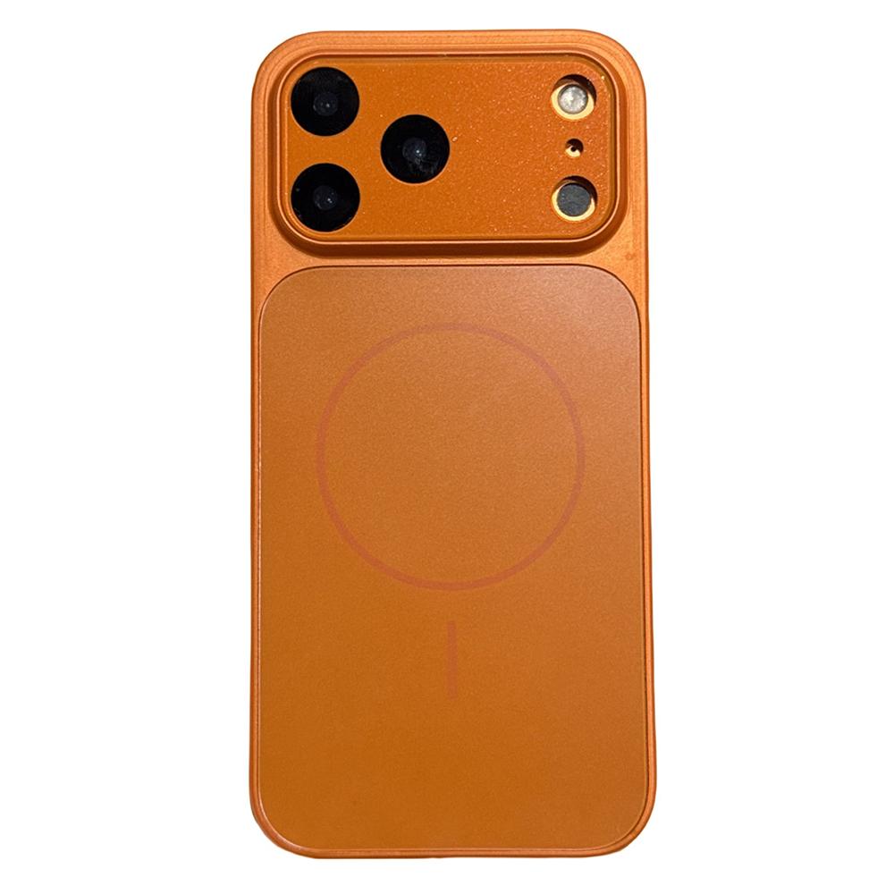 For iPhone 17 Pro Case Compatible with MagSafe Lens Protection Acrylic + TPU Matte Phone Cover