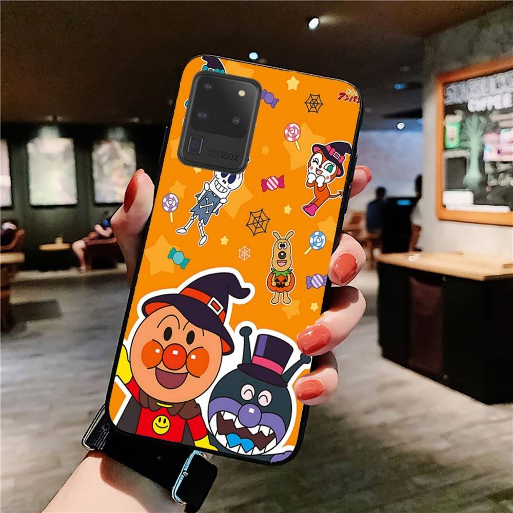 Cartoon Cute Fashion A-anpanmanes Phone Case For Samsung S 24 Fe 25 Ultra Plus 20 Lite 21 30 22 23 24 22 Ultra 5G Fundas