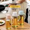 Automatic Opening Glass Oil Dispenser Set