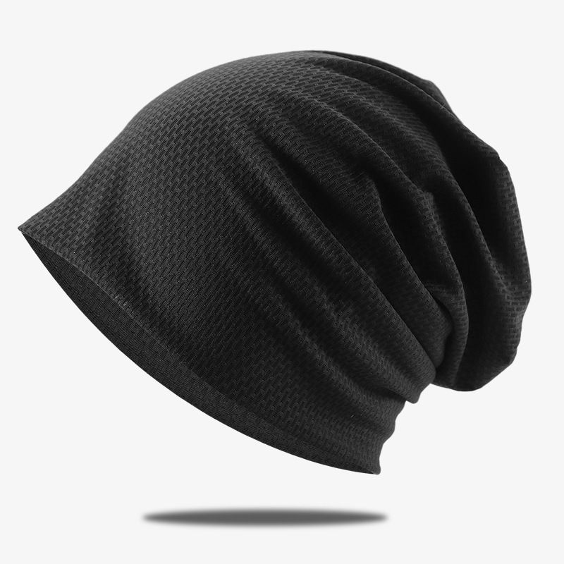 

Hat Men s Breathable Quick-Drying Running Thin Headscarf Sweat Absorbing Sports Fitness Summer Guide Sweat Headgear Outdoor Toque Black Free size/elastic